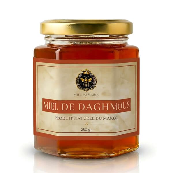 Miel de daghmous du Maroc 🌵 - Miel de cactus euphorbe pur - 250 g